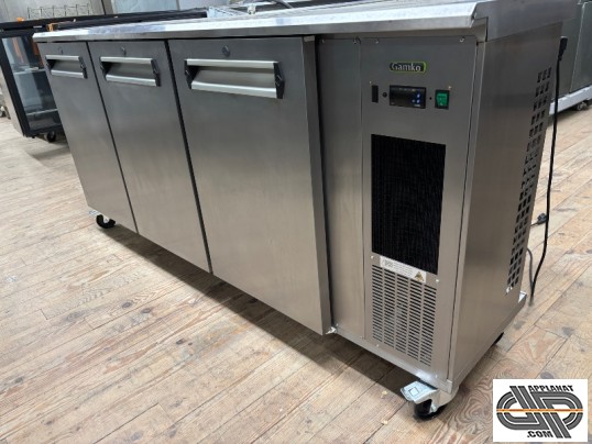 Desserte GAMKO Inox vue côté