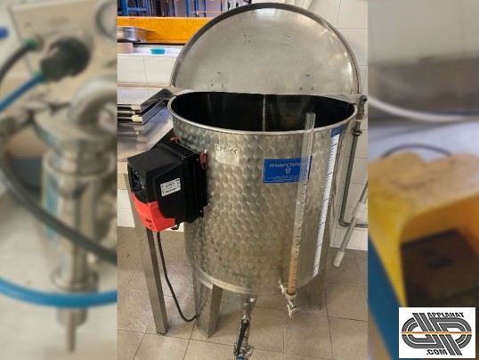 Cuve inox 200 Litres d'occasion