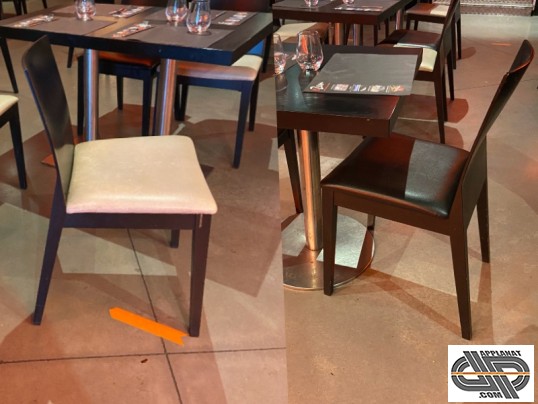 liquidation chaises de restaurant d'occasion 