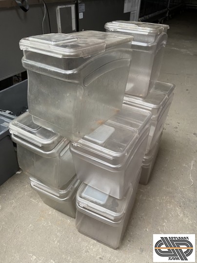 Lot 10 bacs à vrac New Leaf 5 gallons 19 litres occasion
