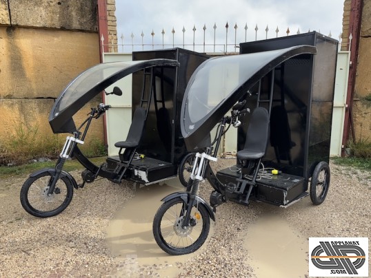 cargobikes électriques publicitaies Dooh Moove d'occasion