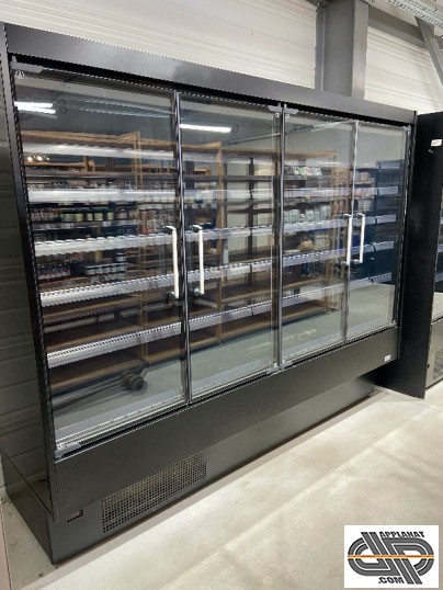 Armoire frigo à 4 portes vitrées  Marque Kexkal (Espagne) modèle : SIVW1-4SL 04 