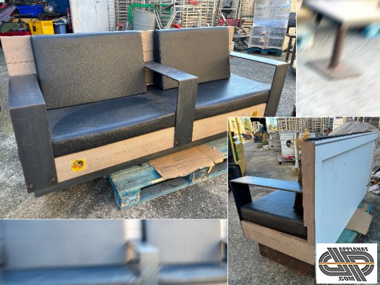 banquette-design-2-places-occasion-bois-metal-simili-cuir