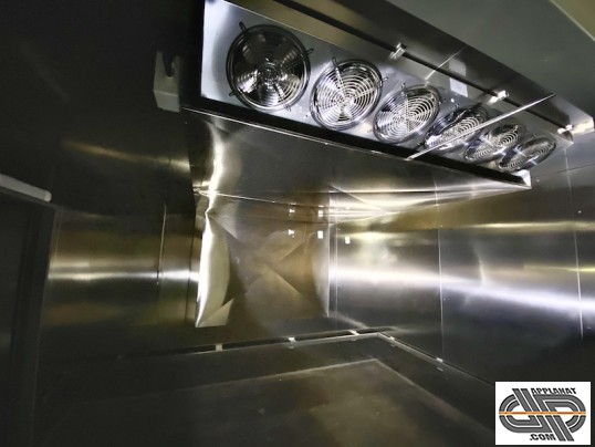 Chambre fermentation professionnelle pour echelles 600 x 800  intérieur inox occsasion