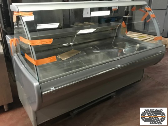 Vitrine boucherie traiteur 2 mètres d'occasion
