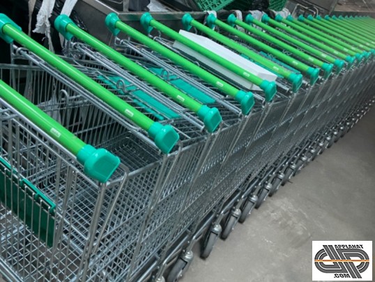lot de chariot de supermarché d'occasion marque : Caddie