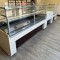 Comptoir vitrine magasin boulangerie pâtisserie 4m20